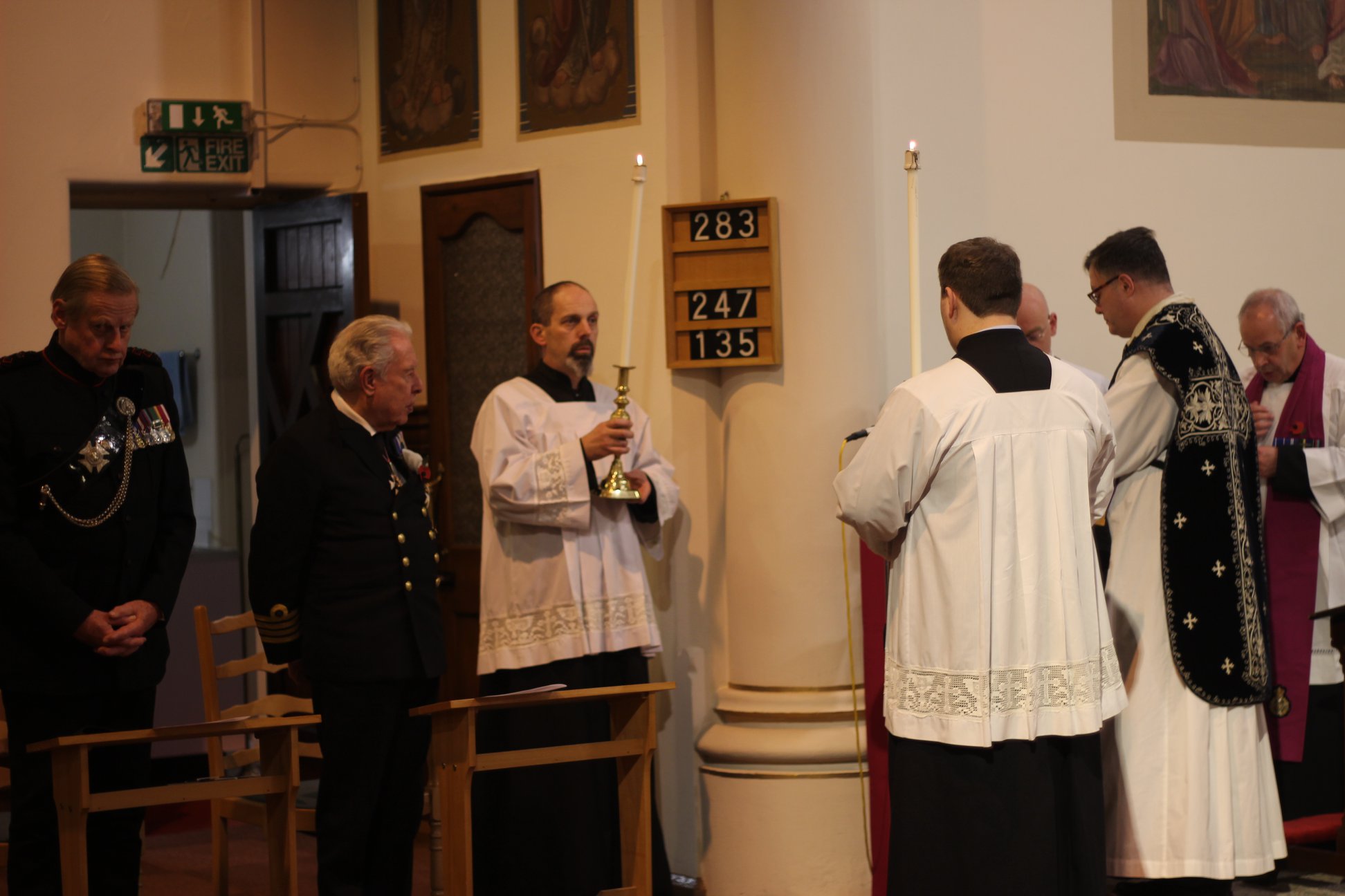 Wales Remembrance service mass