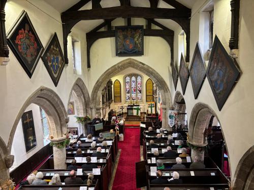 King Offa harvest  - church 2025