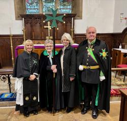 King Offa carols 2025 - cross